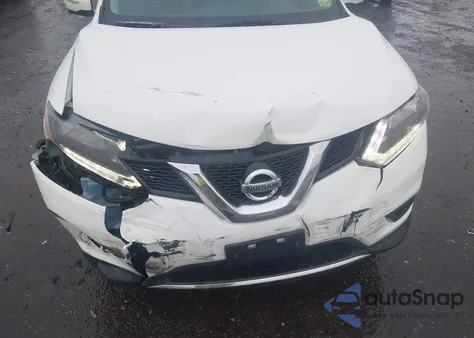2015 Nissan Rogue Sv из США, поврежденный, VIN KNMAT2MV4FP579345